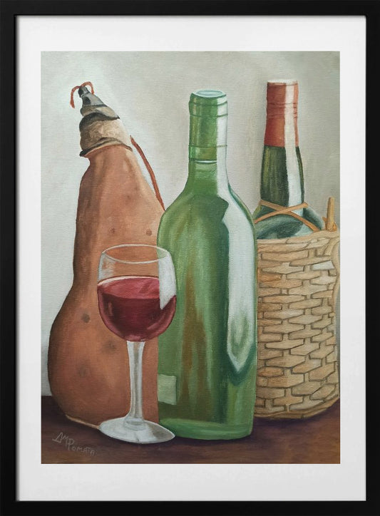 In the Winery - Art Print by Angeles M. Pomata