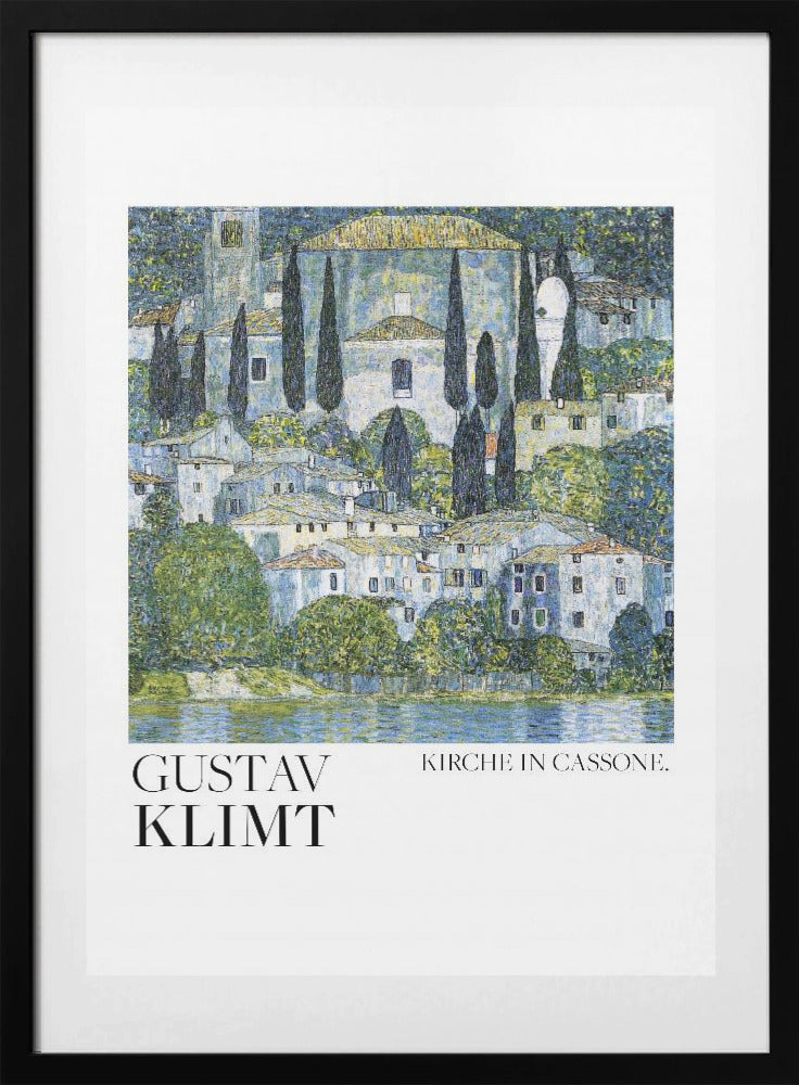 Kirche In Cassone (1913) Poster - Art Print by Gustav Klimt