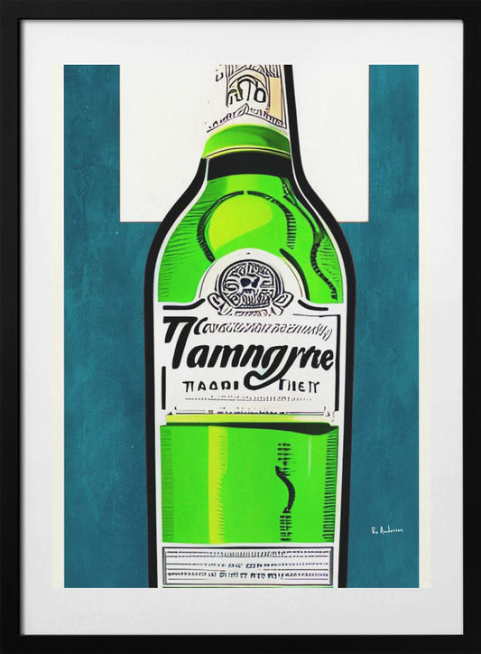 Vintage Gin & Some Tonic... - Art Print by Bo Anderson