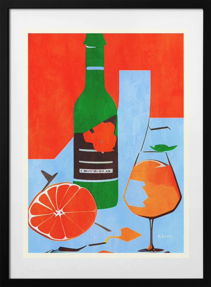 Sunny Picnic In the Park - Art Print by Bo Anderson