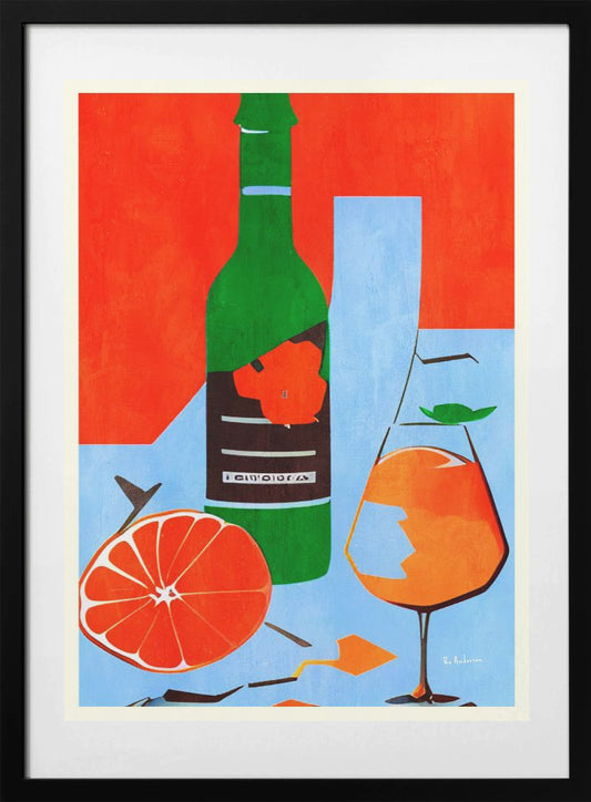 Sunny Picnic In the Park - Art Print by Bo Anderson