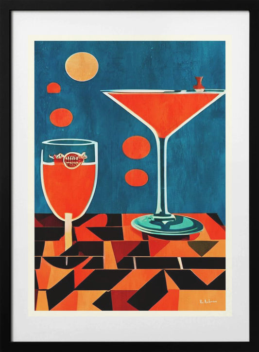 Midnight In Napoli - Art Print by Bo Anderson