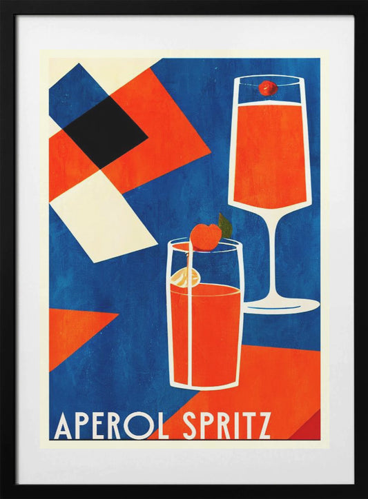 Aperol Spritz - Art Print by Bo Anderson