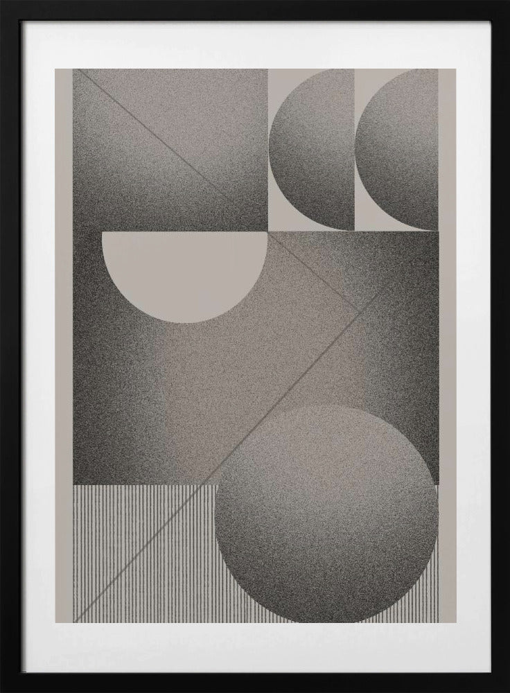 Geometric Harmony - Art Print by THE MIUUS STUDIO