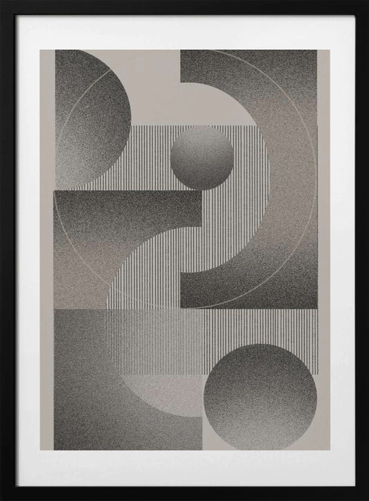 Geometric Elegance - Art Print by THE MIUUS STUDIO