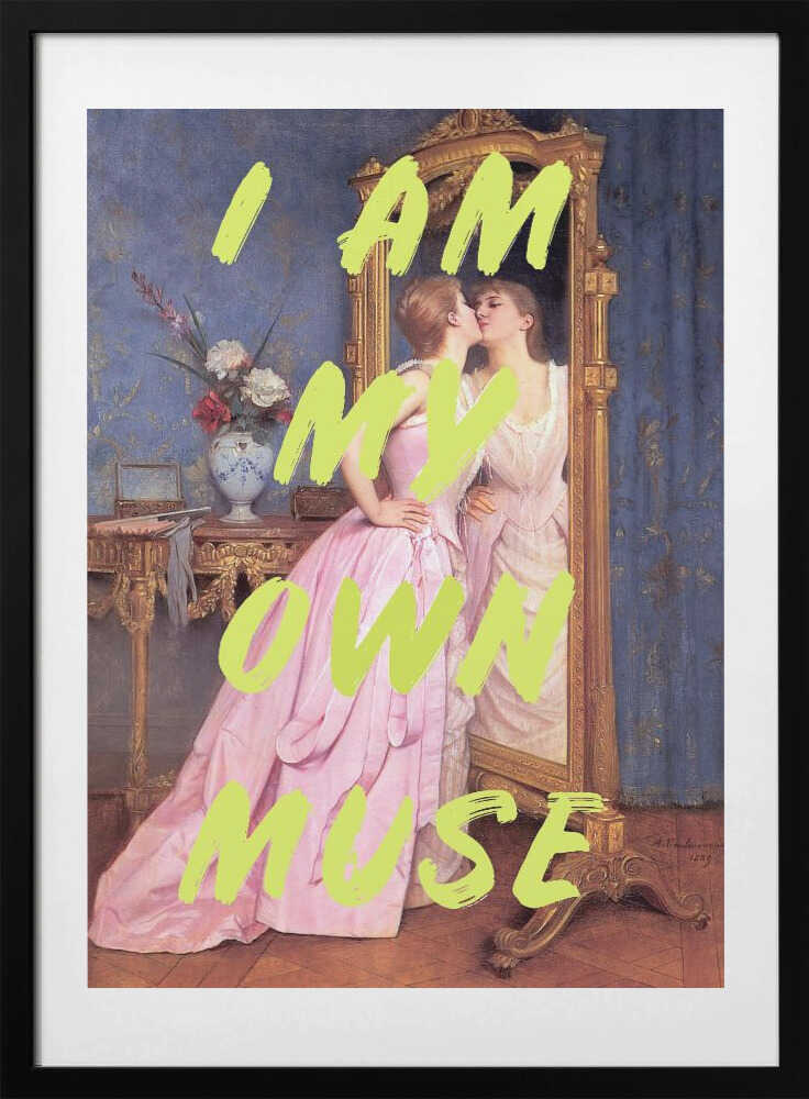 Myownmuseyellow2 Ratioiso - Art Print by Talitha McQueen