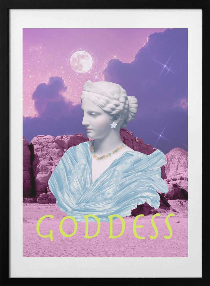 Goddess6 Ratioiso - Art Print by Talitha McQueen