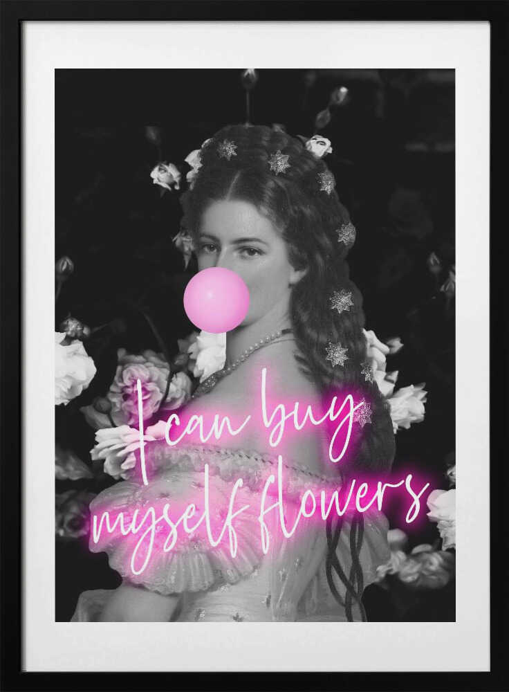 Sisiflowers2 Ratioiso - Art Print by Talitha McQueen