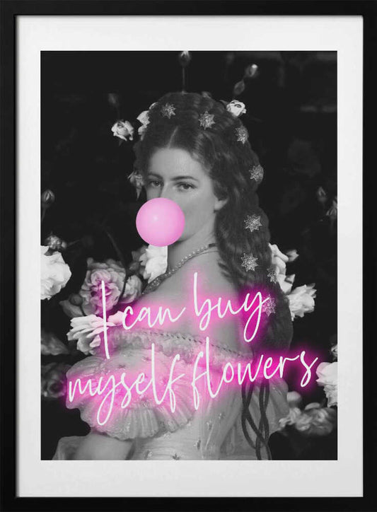 Sisiflowers2 Ratioiso - Art Print by Talitha McQueen