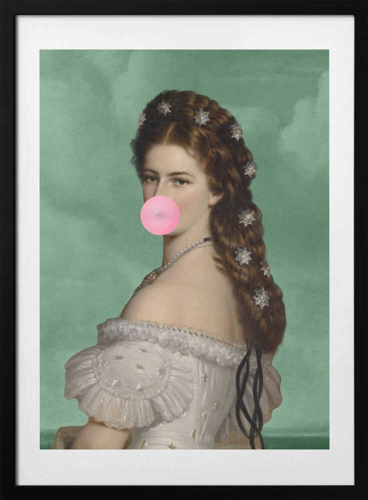 Sisiemerald Ratioiso - Art Print by Talitha McQueen