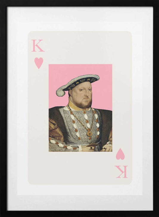 Kinghenrycard Ratioiso - Art Print by Talitha McQueen