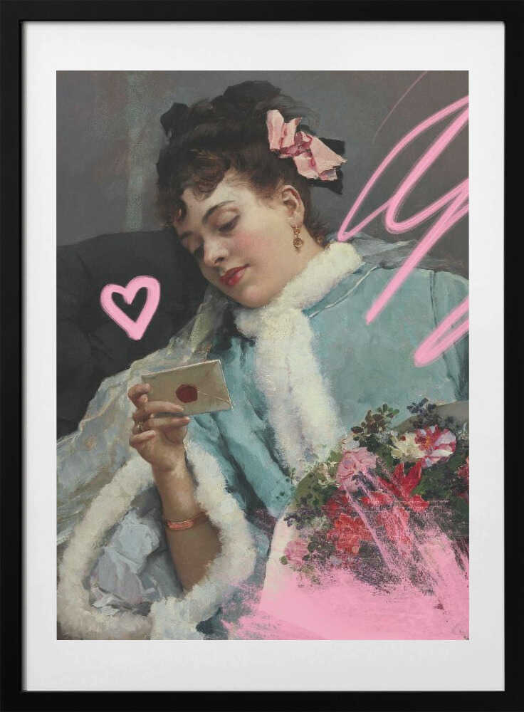 Loveletterr Ratioiso - Art Print by Talitha McQueen