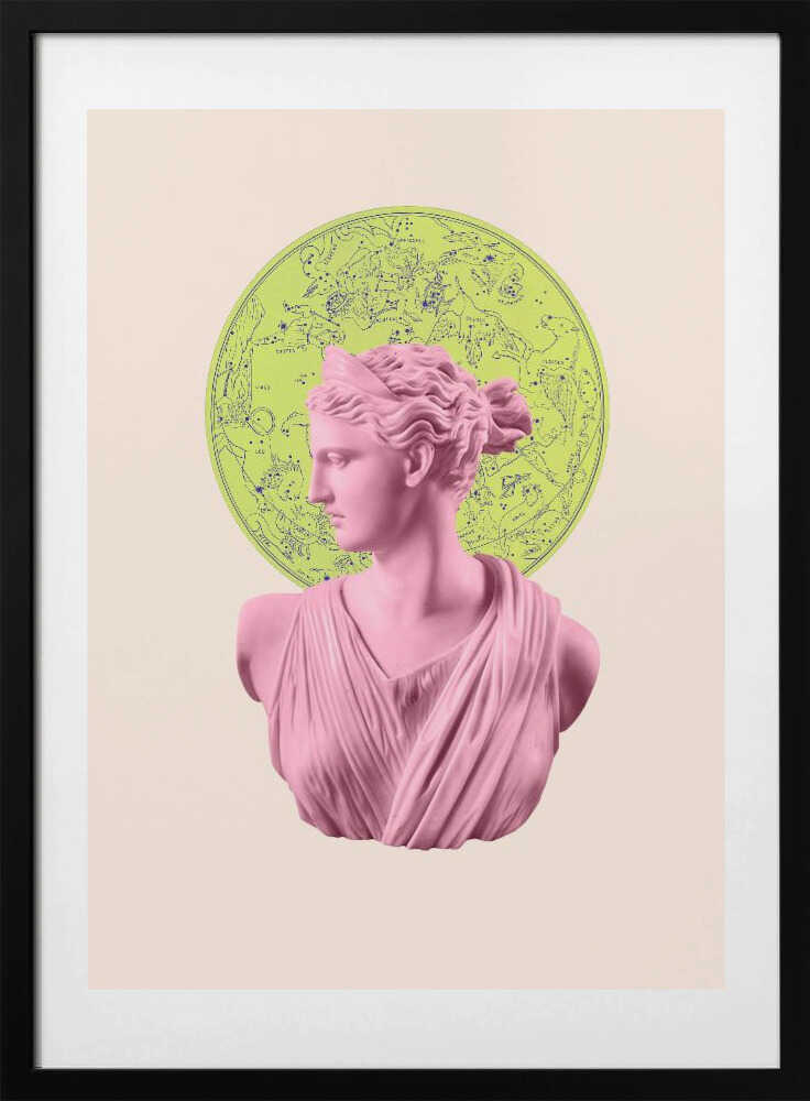 Artemisneonzodiac Size11x14 - Art Print by Talitha McQueen