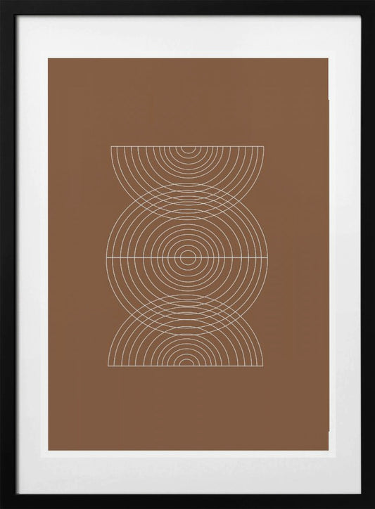 Symmetry Waves - Art Print by THE MIUUS STUDIO