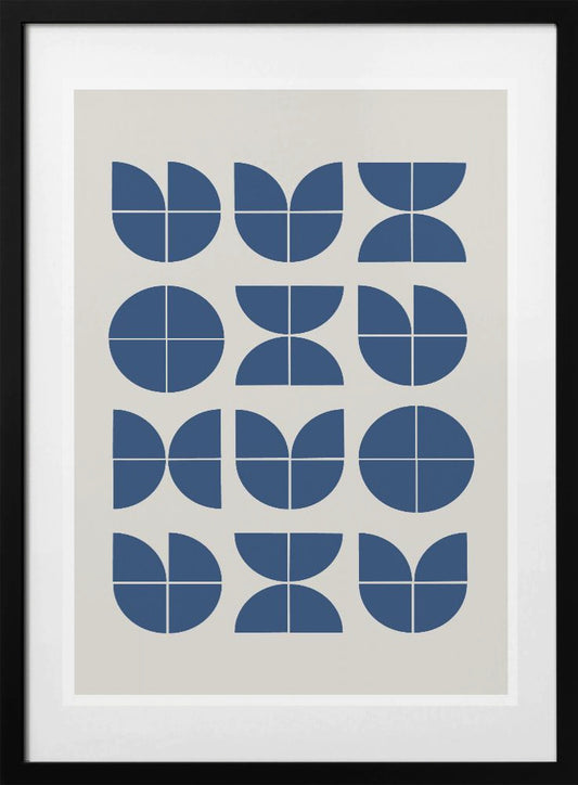 Geometric Harmony - Art Print by THE MIUUS STUDIO