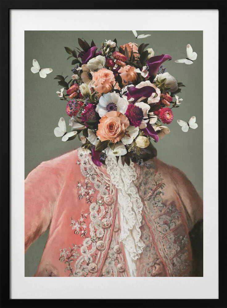 Sir Pinky DoDa - Art Print by Sue Skellern