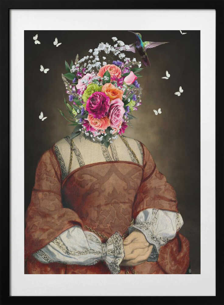 Lady Rainan - Art Print by Sue Skellern