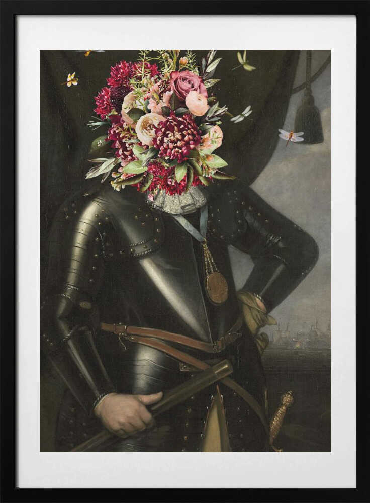 The Dark Knight - Art Print by Sue Skellern