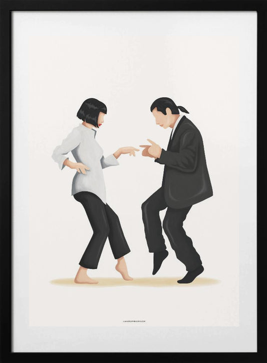 Pulp Fiction - Art Print by Nour Tohme