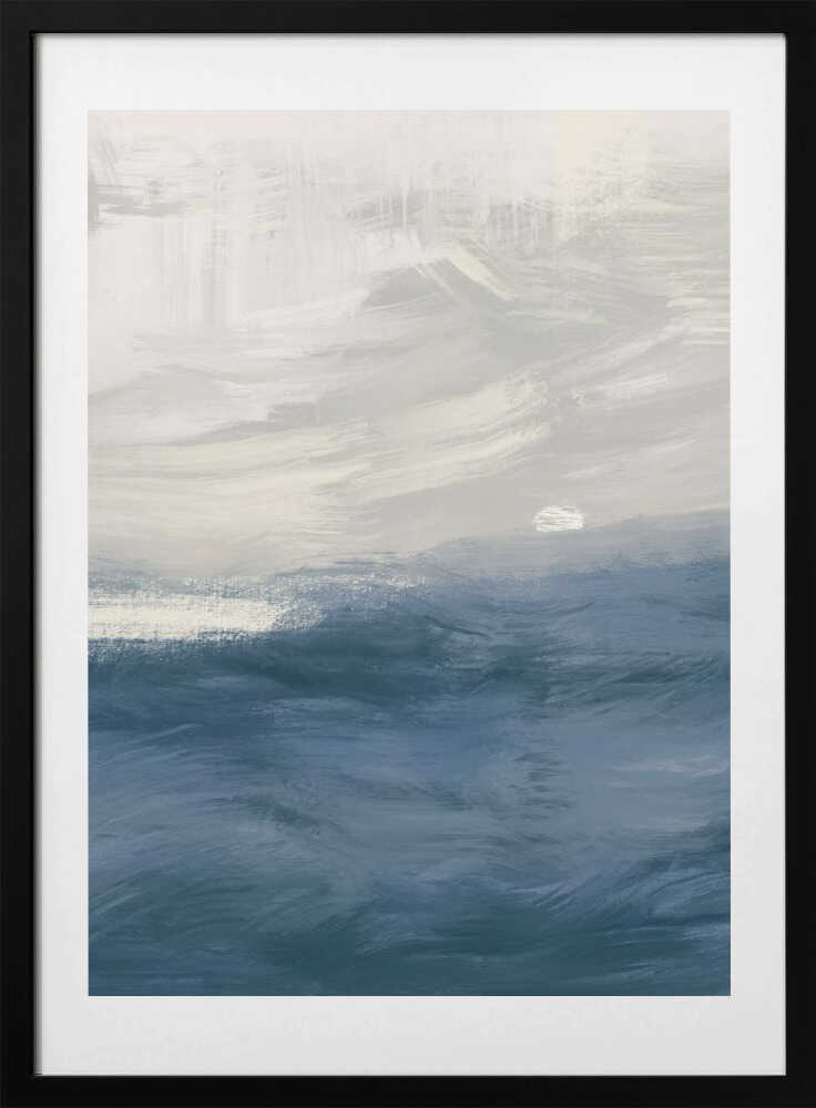 Ocean's Tranquility - Art Print by Little Dean