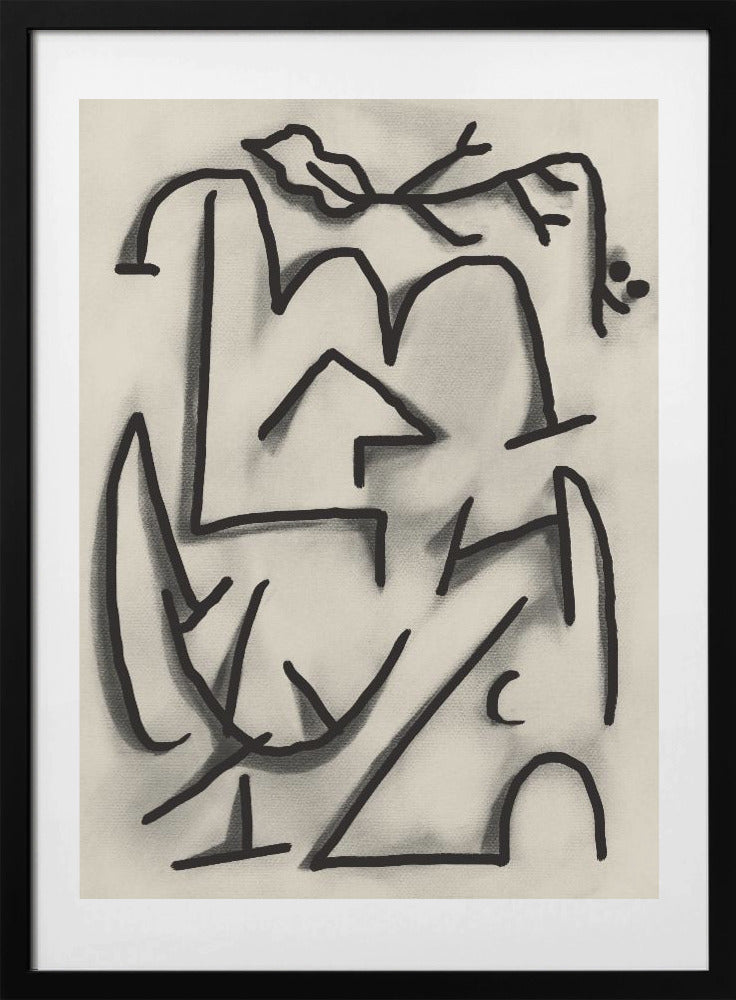 Abstract Linescape - Art Print by Little Dean