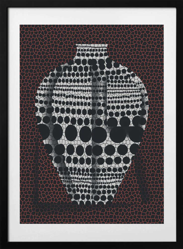 Illusionary Vase - Art Print by Little Dean