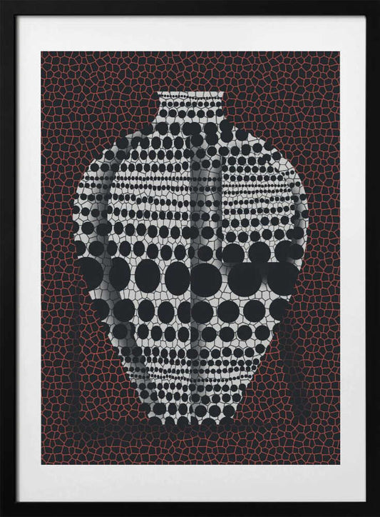 Illusionary Vase - Art Print by Little Dean