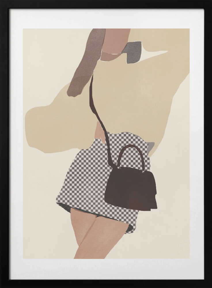 Chic Silhouette Style - Art Print by Little Dean