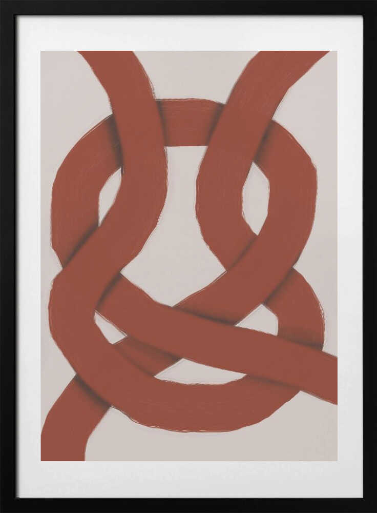 The Red Knot - Art Print by Little Dean