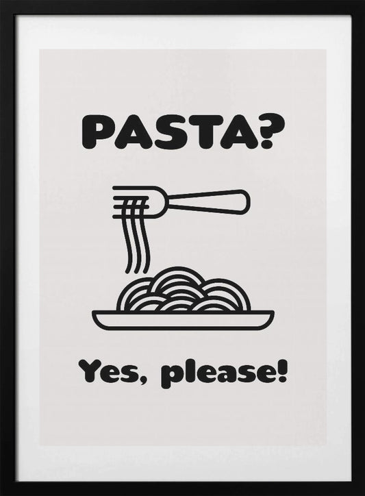 Pasta - Art Print by FINE FINE STUFF