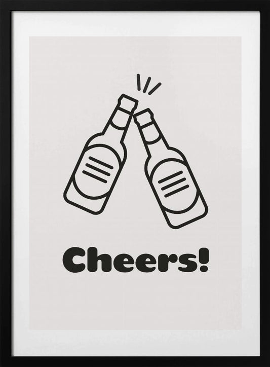 Cheers - Art Print by FINE FINE STUFF