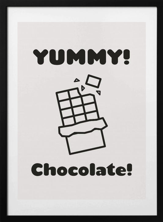Chocolate - Art Print by FINE FINE STUFF