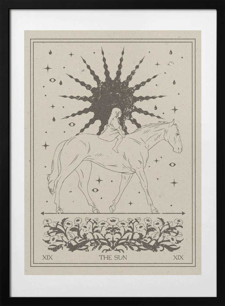 The Sun - Art Print by NKTN