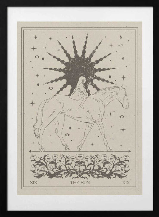 The Sun - Art Print by NKTN