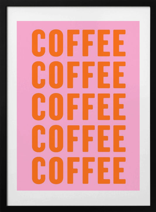 Buzz for Coffee - Art Print by Athene Fritsch
