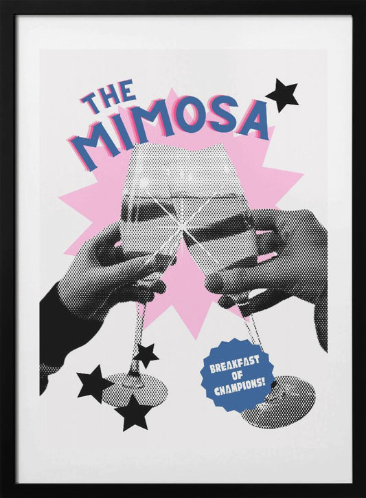 Cheers to Mimosas - Art Print by Athene Fritsch