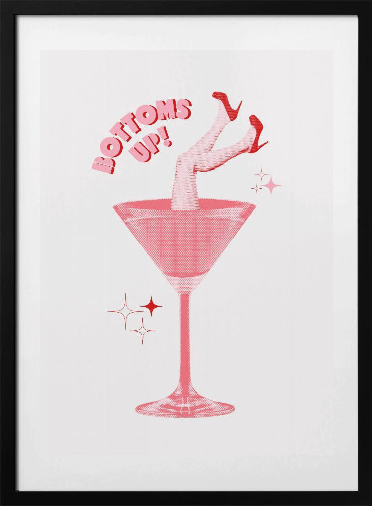 Martini Mischief - Art Print by Athene Fritsch