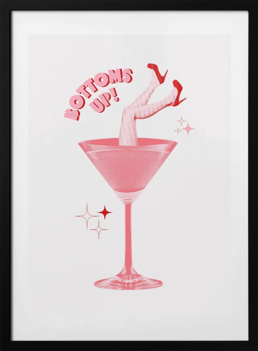 Martini Mischief - Art Print by Athene Fritsch