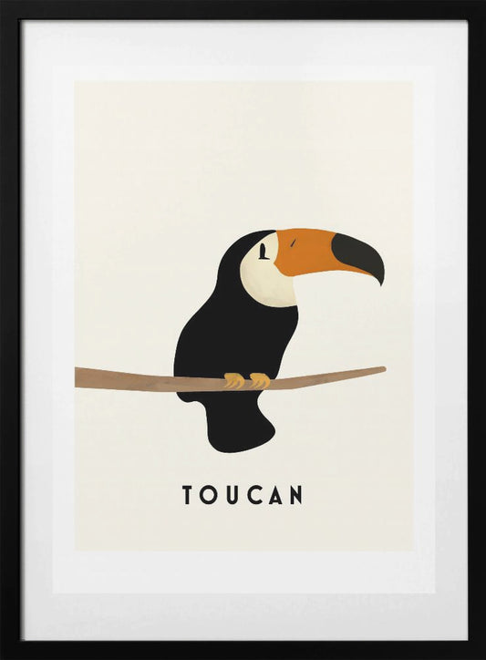 Tucan - Art Print by Erik Wintzell