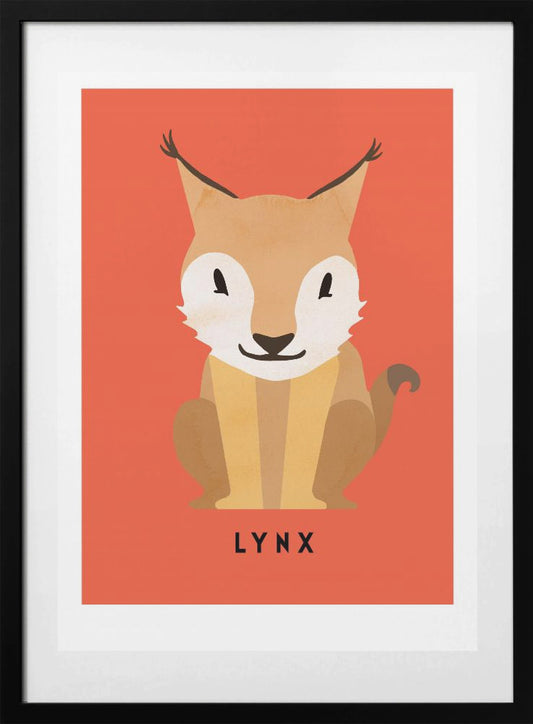 Lynx - Art Print by Erik Wintzell