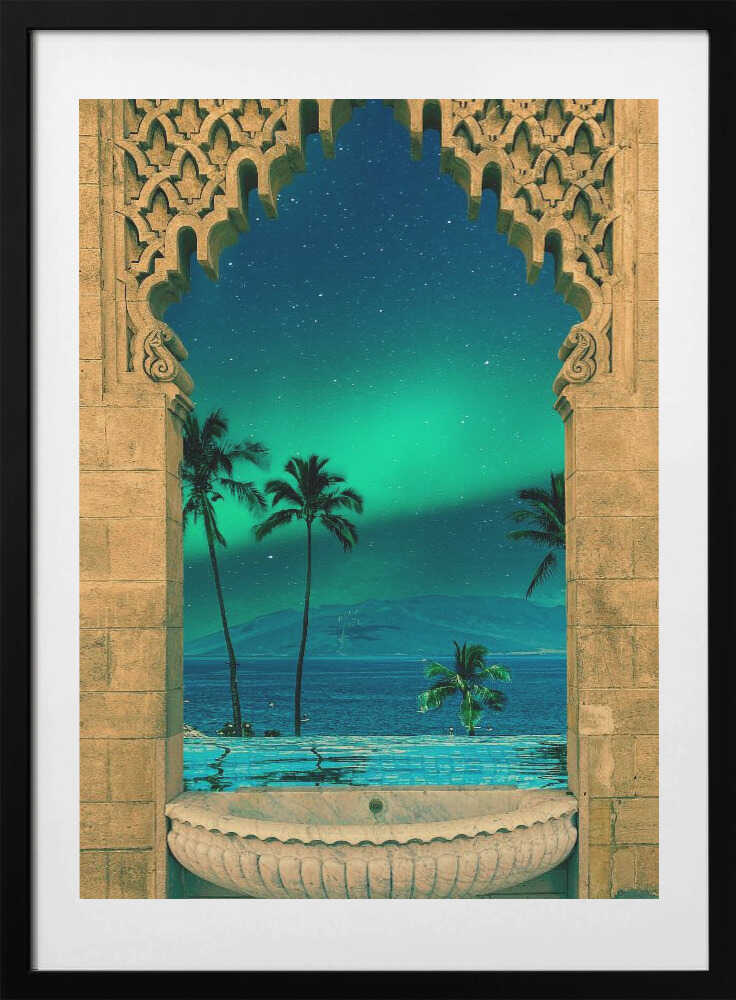 Portal In To The Night - Art Print by CosmoZach