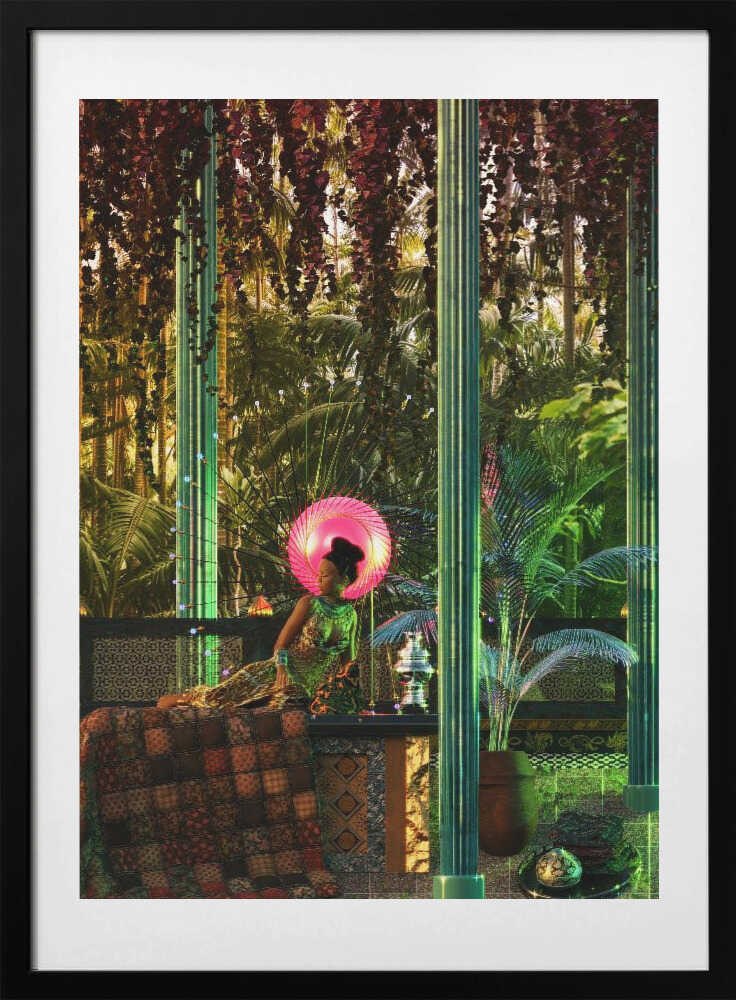 PRINCESS IN A FOREST - Art Print by CosmoZach