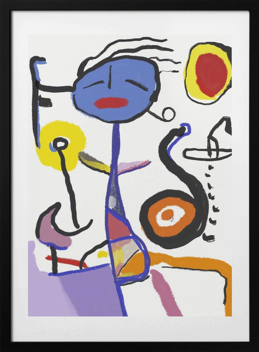 Abstract Whimsy - Art Print by Little Dean