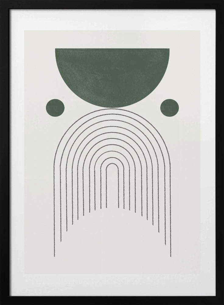 Geometric Harmony - Art Print by THE MIUUS STUDIO