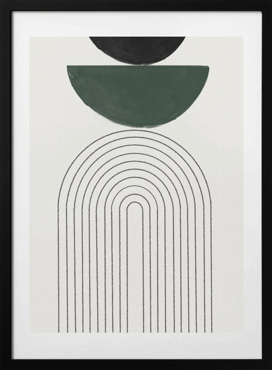 Arched Geometry - Art Print by THE MIUUS STUDIO