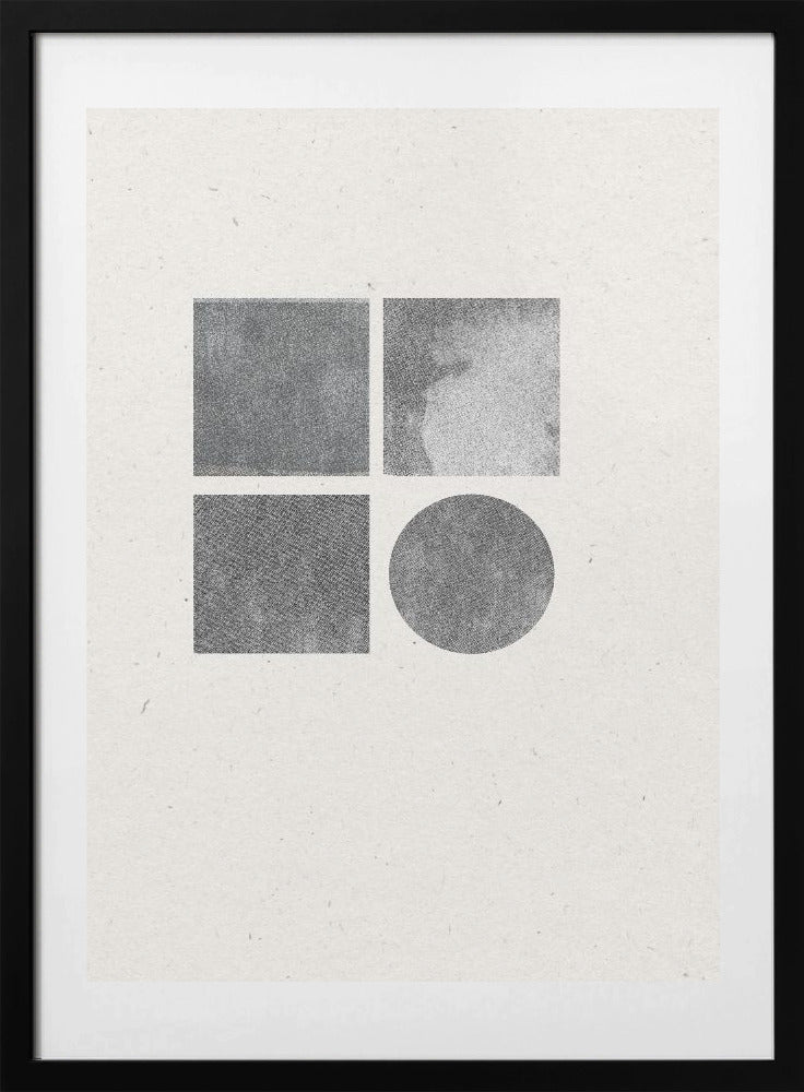 Geometric Harmony - Art Print by THE MIUUS STUDIO