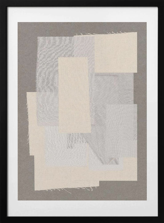 Textured Layers - Art Print by THE MIUUS STUDIO