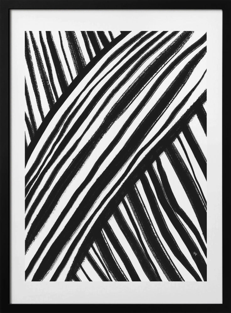 Zebra's Pathway - Art Print by Martina