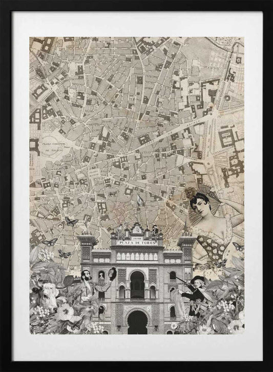 Madrid (City Breaks) - Art Print by Simon Goggin Travel Poster