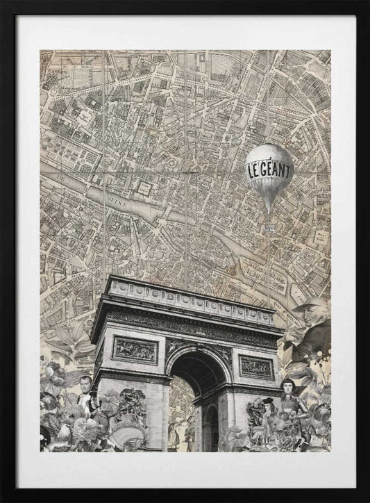 Paris (City Breaks) - Art Print by Simon Goggin Travel Poster
